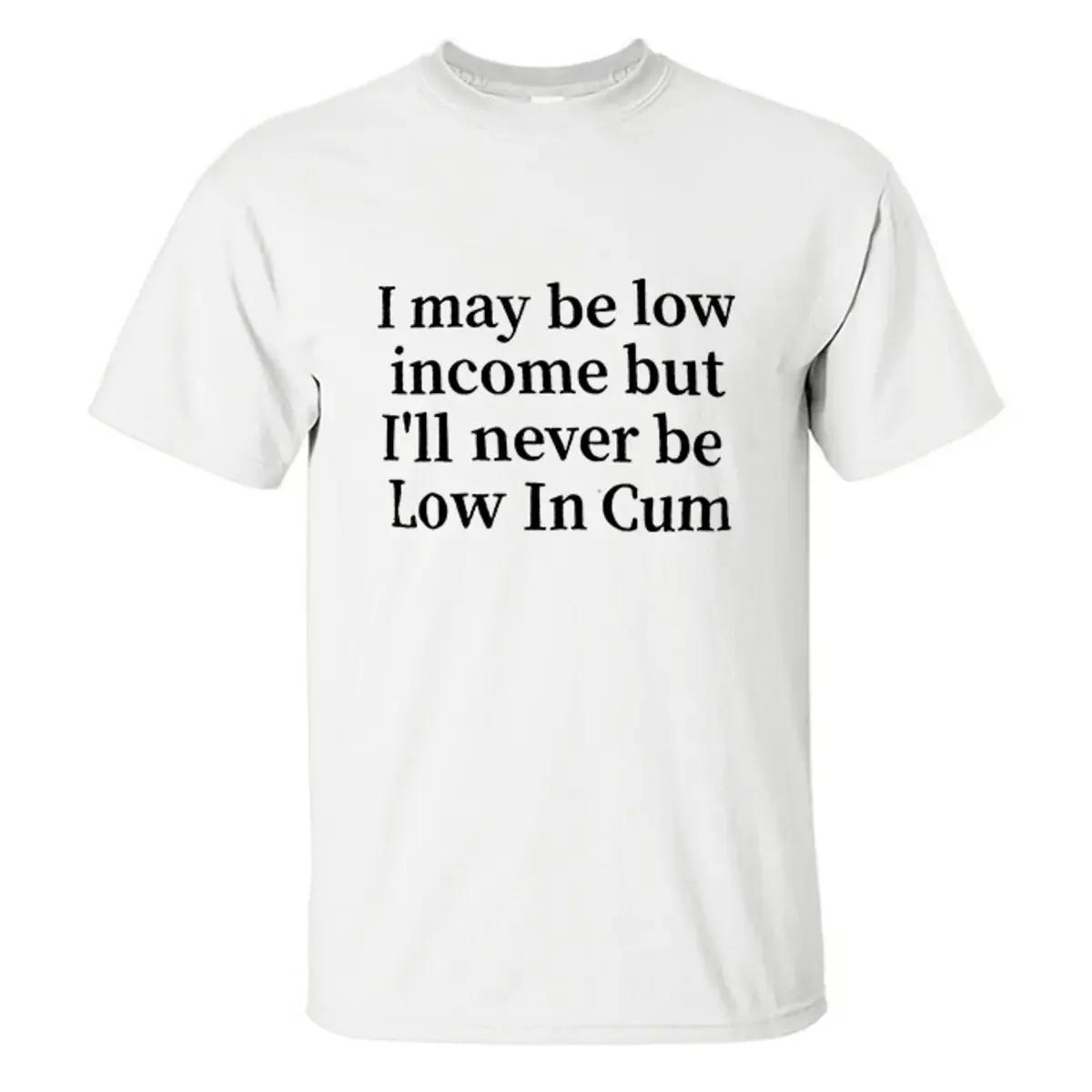 I May Be Low Printed Men's T-shirt sold by Polyalien product image thumbnail 2