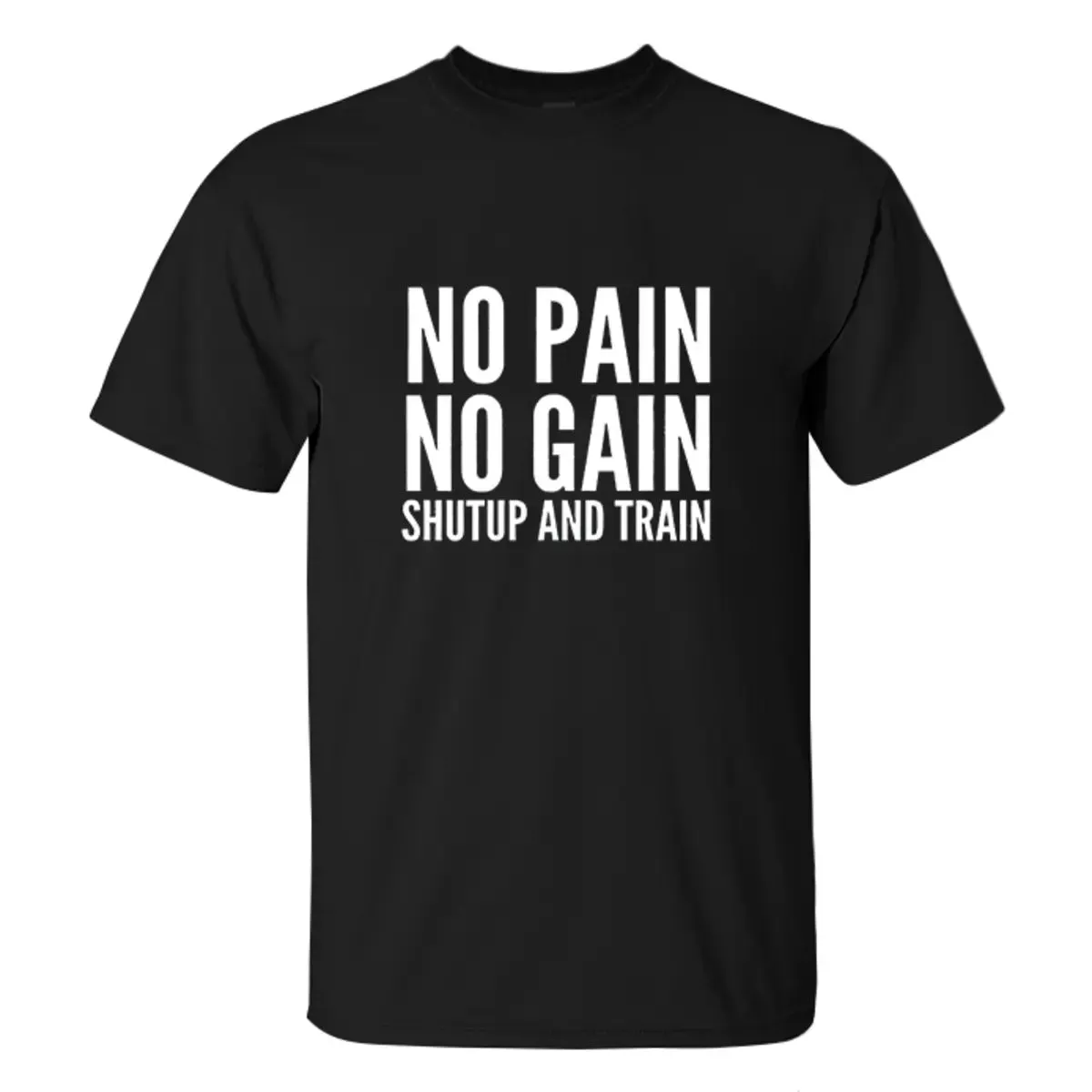 No Pain No Gain Printed Men's T-shirt sold by Polyalien product image thumbnail 2