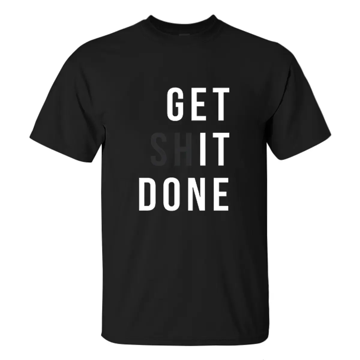 Get It Done Printed Men's T-shirt sold by Polyalien product image thumbnail 2