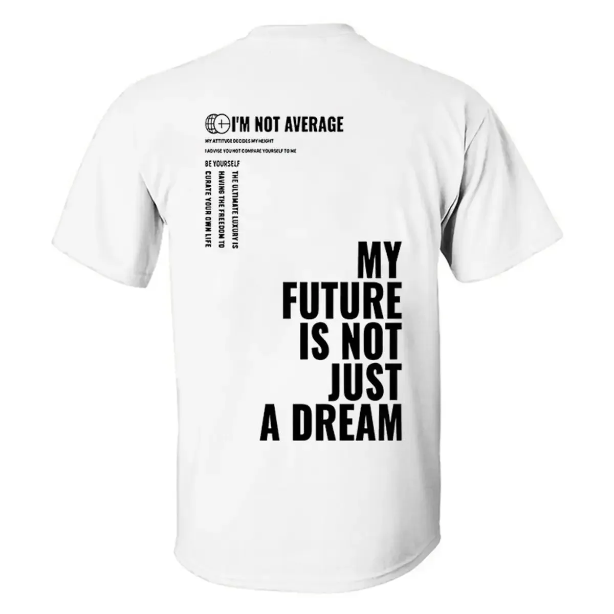 My Future Is Not Just A Dream Printed Men's T-shirt sold by Polyalien product image thumbnail 2