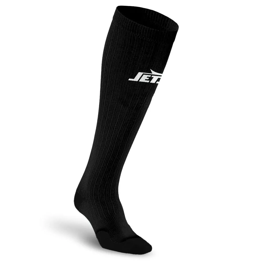 NFL Black Compression Socks, New York Jets sold by Pro Compression