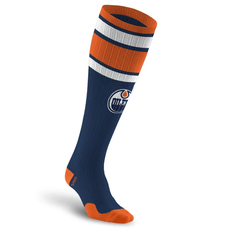NHL Compression Socks, Edmonton Oilers sold by Pro Compression