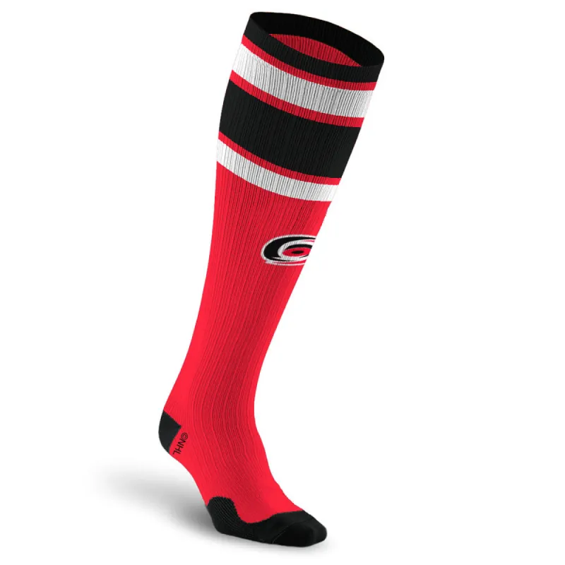 NHL Compression Socks, Carolina Hurricanes sold by Pro Compression
