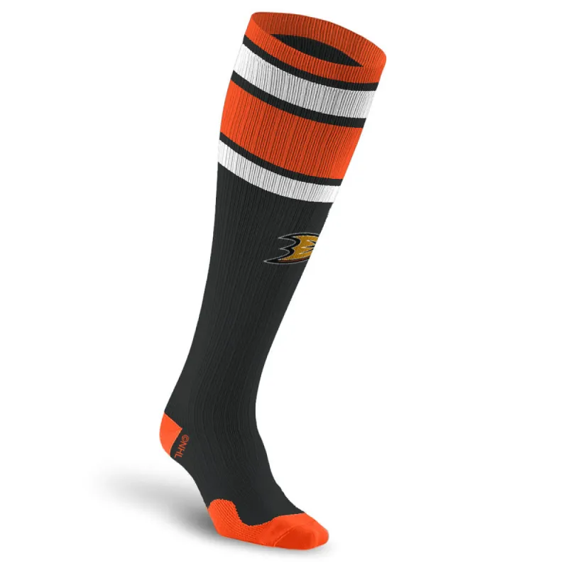 NHL Compression Socks, Anaheim Ducks sold by Pro Compression