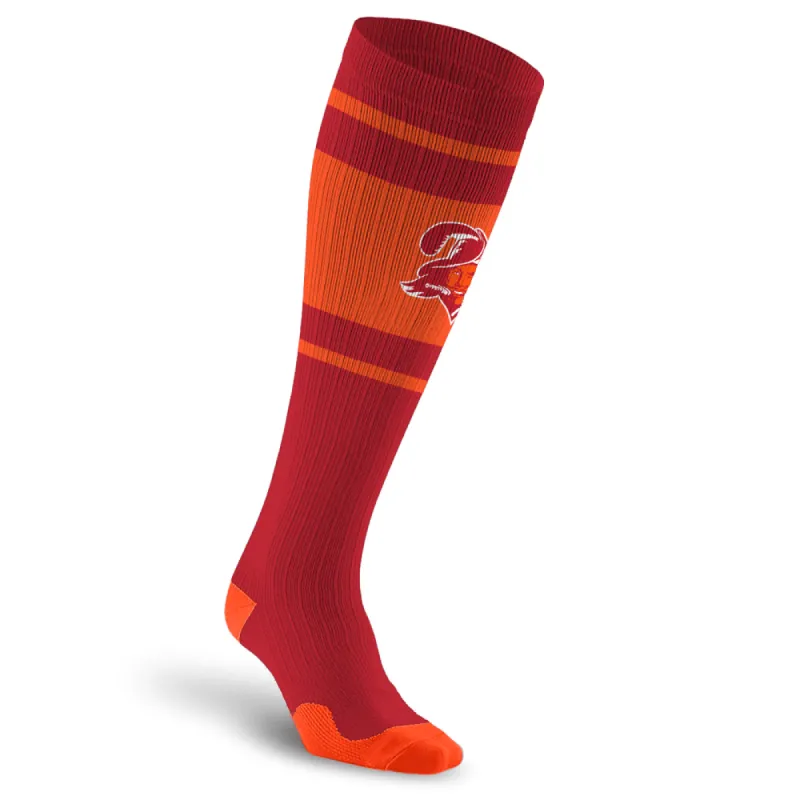 NFL Compression Socks, Tampa Bay Buccaneers- Throwback sold by Pro Compression