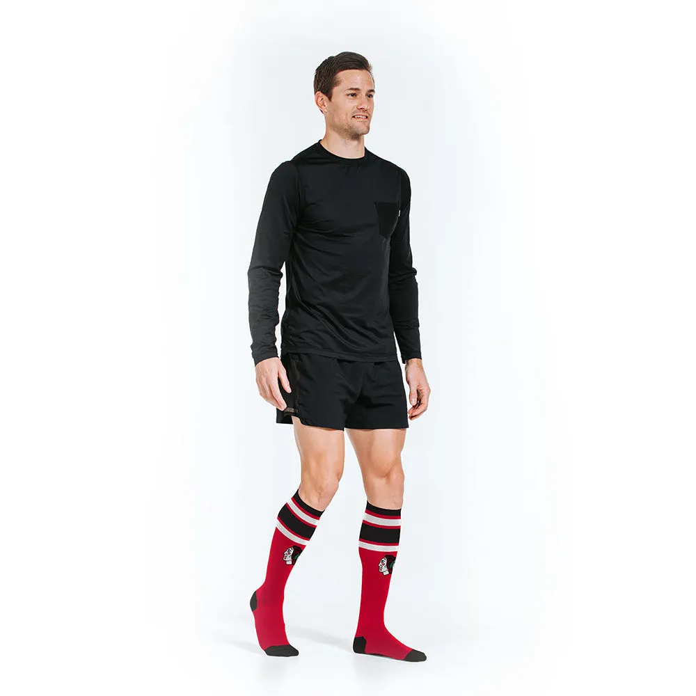 NHL Compression Socks, Chicago Blackhawks sold by Pro Compression product image thumbnail 2