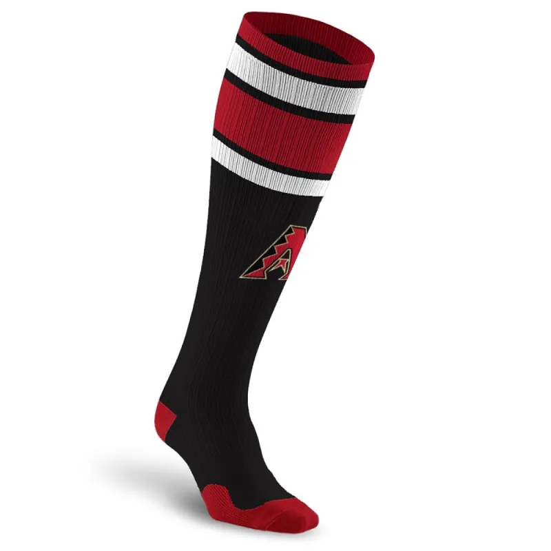 MLB Compression Socks, Arizona Diamondbacks - Classic Stripe sold by Pro Compression