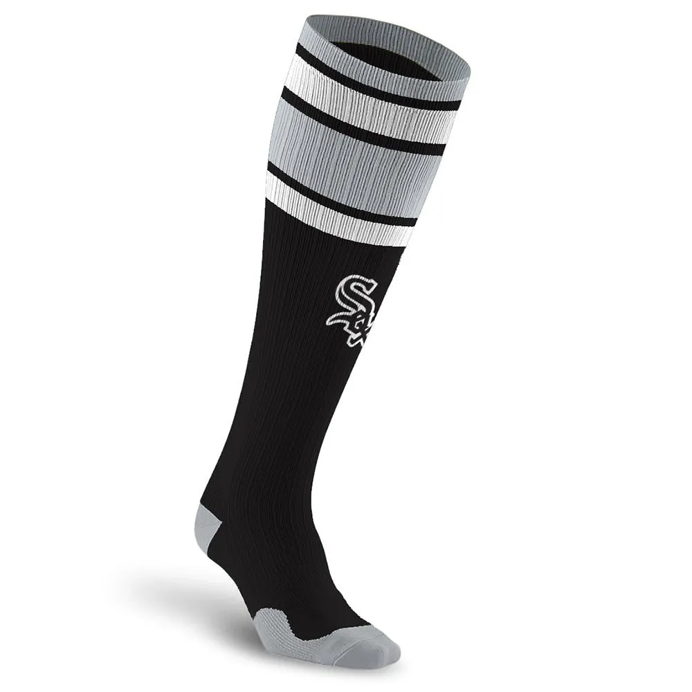 MLB Compression Socks, Chicago White Sox - Classic Stripe sold by Pro Compression