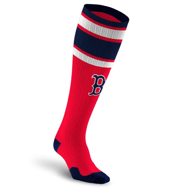 MLB Compression Socks, Boston Red Sox - Classic Stripe sold by Pro Compression