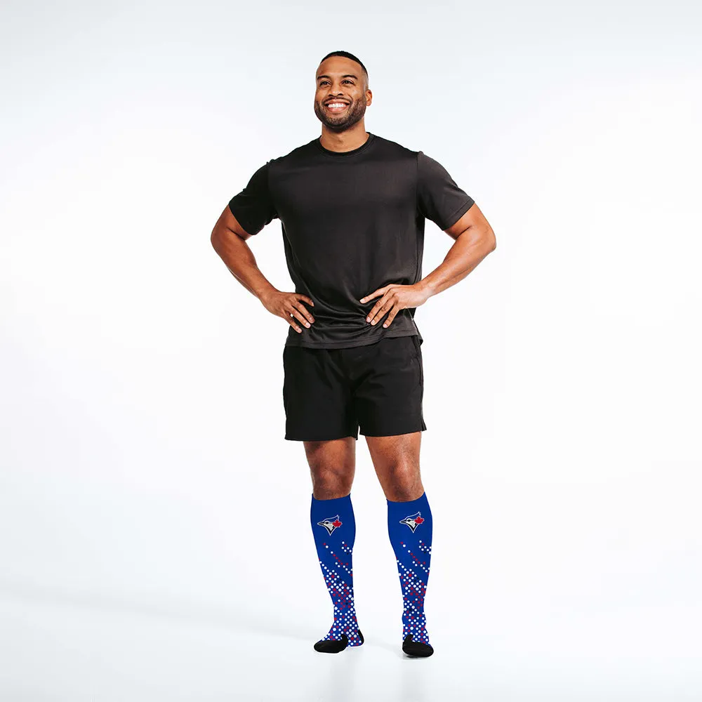 MLB Compression Socks, Toronto Blue Jays - Scoreboard sold by Pro Compression product image thumbnail 3