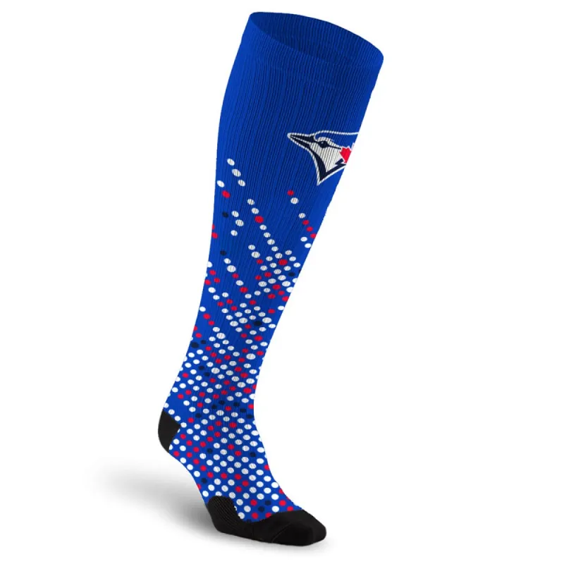 MLB Compression Socks, Toronto Blue Jays - Scoreboard made by Pro Compression