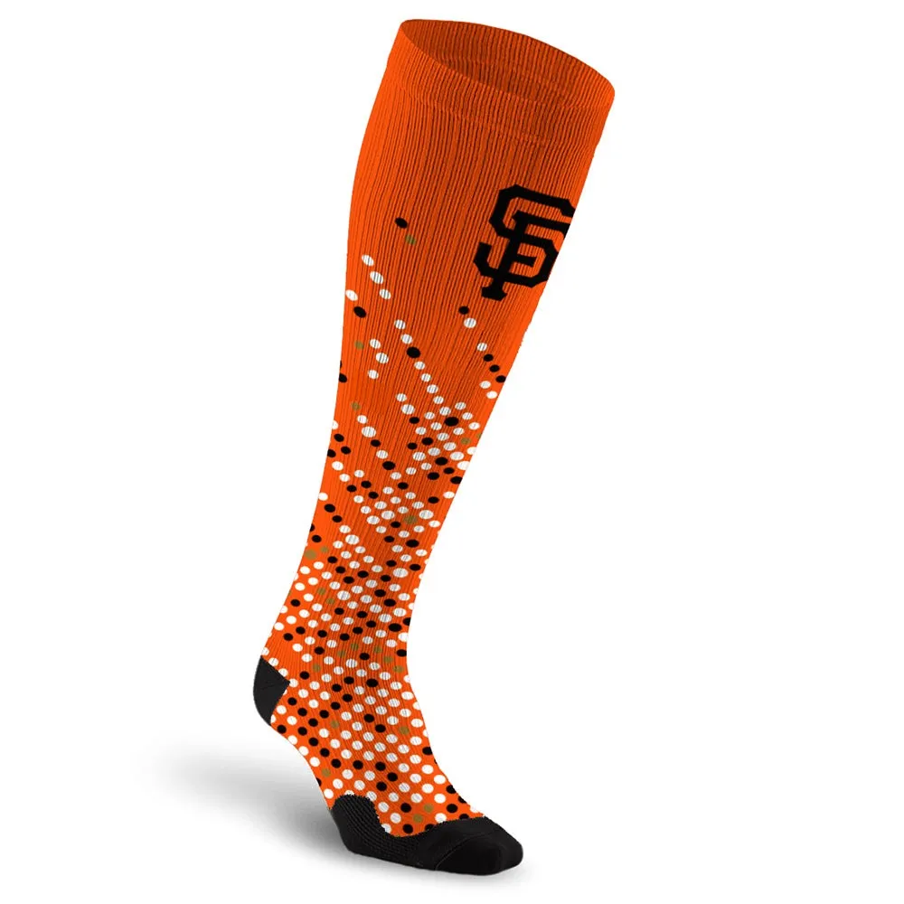 MLB Compression Socks, San Francisco Giants - Scoreboard sold by Pro Compression