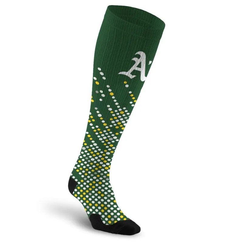 MLB Compression Socks, Oakland Athletics - Scoreboard sold by Pro Compression