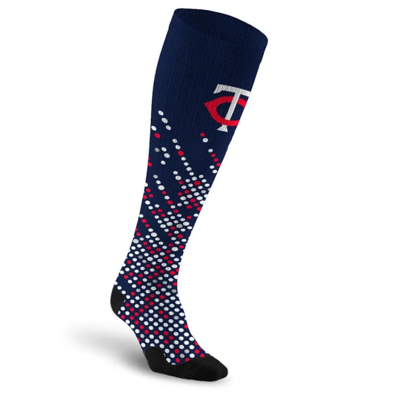 MLB Compression Socks, Minnesota Twins - Scoreboard sold by Pro Compression