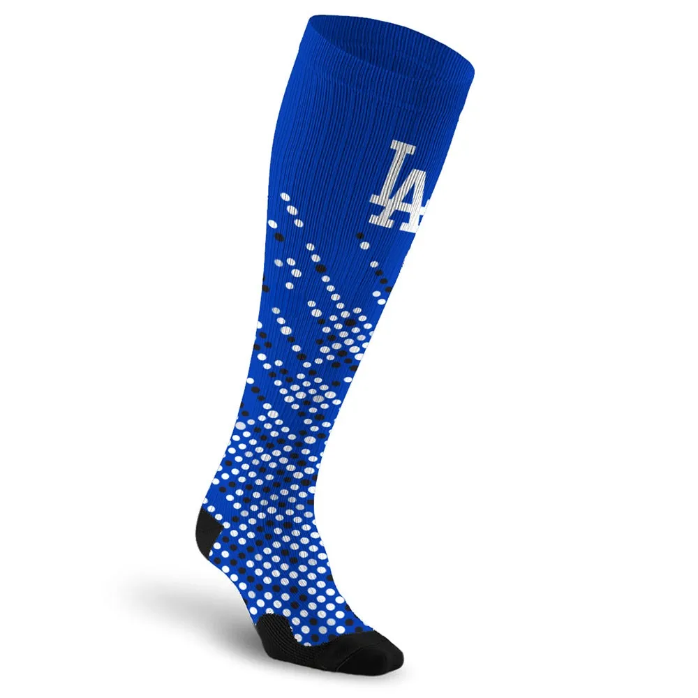 MLB Compression Socks, Los Angeles Dodgers - Scoreboard sold by Pro Compression