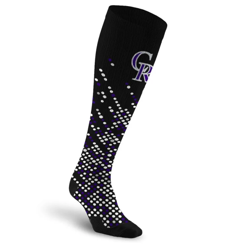 MLB Compression Socks, Colorado Rockies - Scoreboard sold by Pro Compression