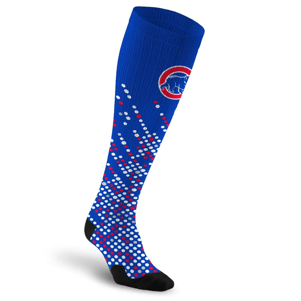 MLB Compression Socks, Chicago Cubs - Scoreboard sold by Pro Compression