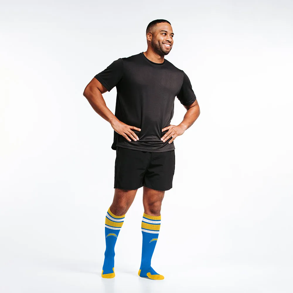 NFL Compression Socks, Los Angeles Chargers sold by Pro Compression product image thumbnail 3