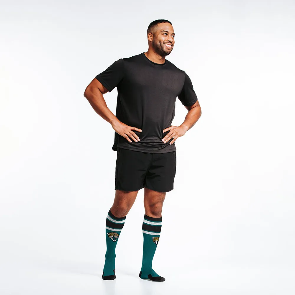 NFL Compression Socks, Jacksonville Jaguars sold by Pro Compression product image thumbnail 2