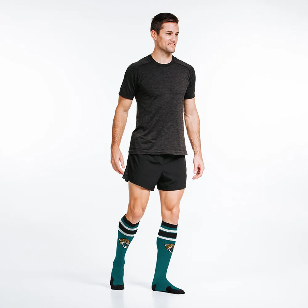 NFL Compression Socks, Jacksonville Jaguars sold by Pro Compression product image thumbnail 3