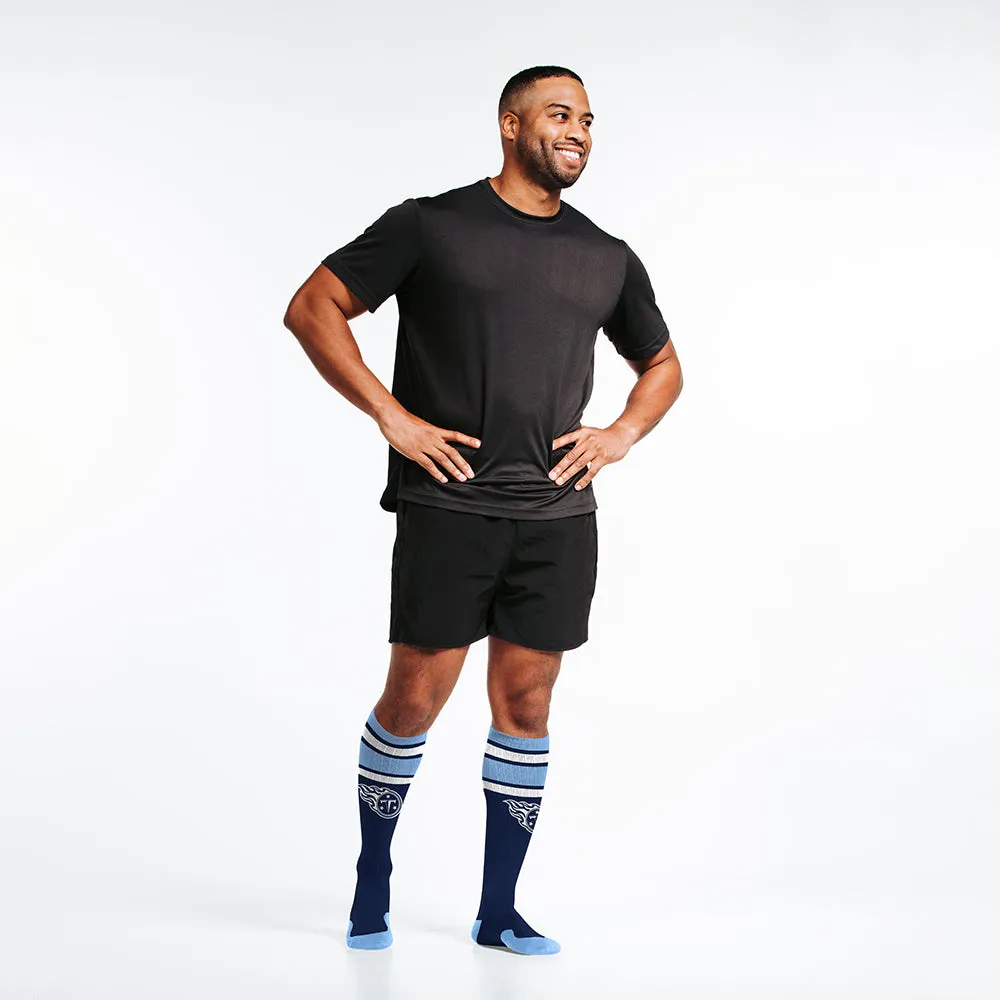 NFL Compression Socks, Tennessee Titans sold by Pro Compression product image thumbnail 3