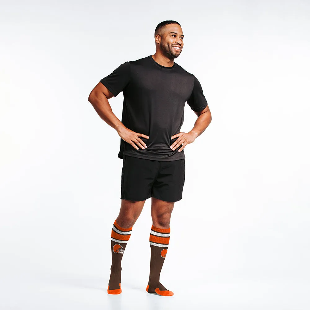 NFL Compression Socks, Cleveland Browns sold by Pro Compression product image thumbnail 2