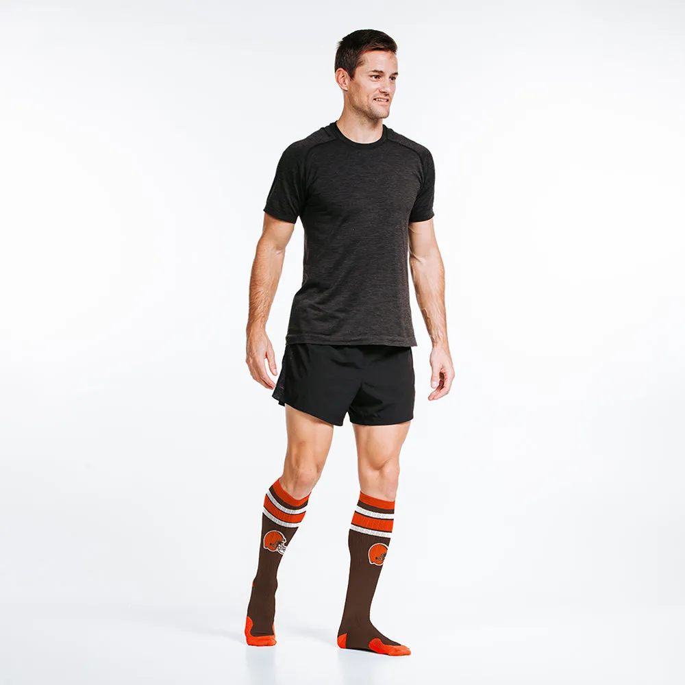 NFL Compression Socks, Cleveland Browns sold by Pro Compression product image thumbnail 3