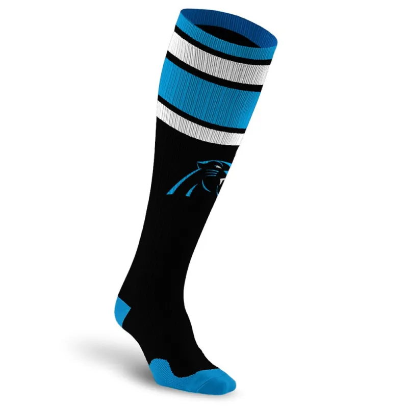 NFL Compression Socks, Carolina Panthers sold by Pro Compression
