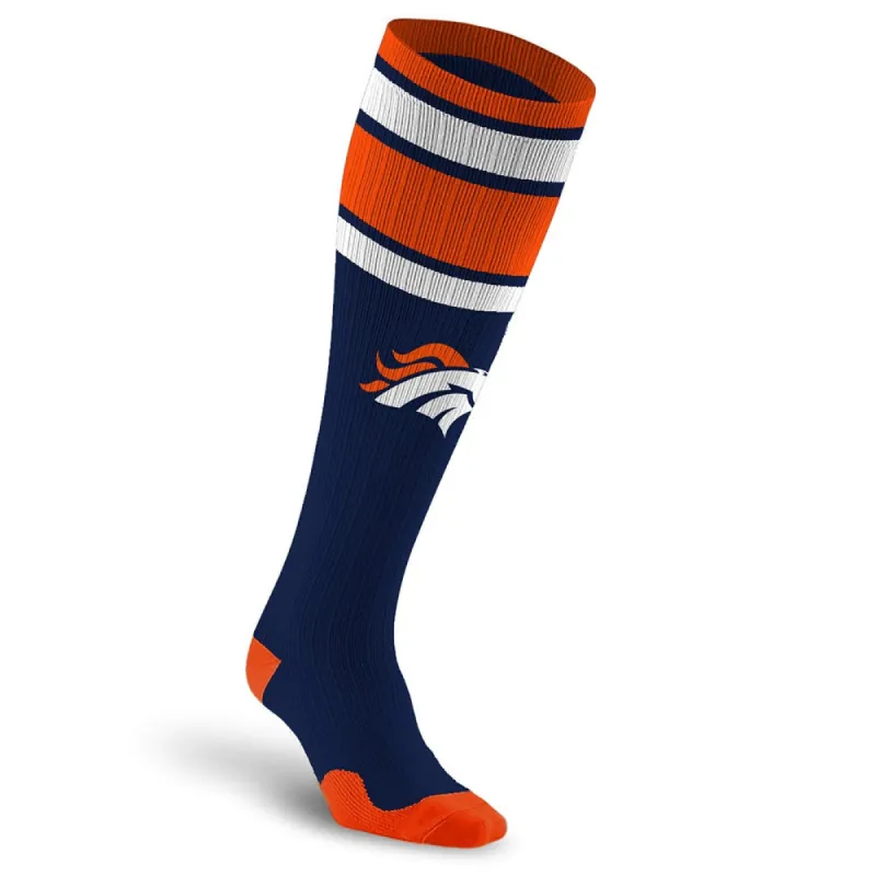 NFL Compression Socks, Denver Broncos sold by Pro Compression