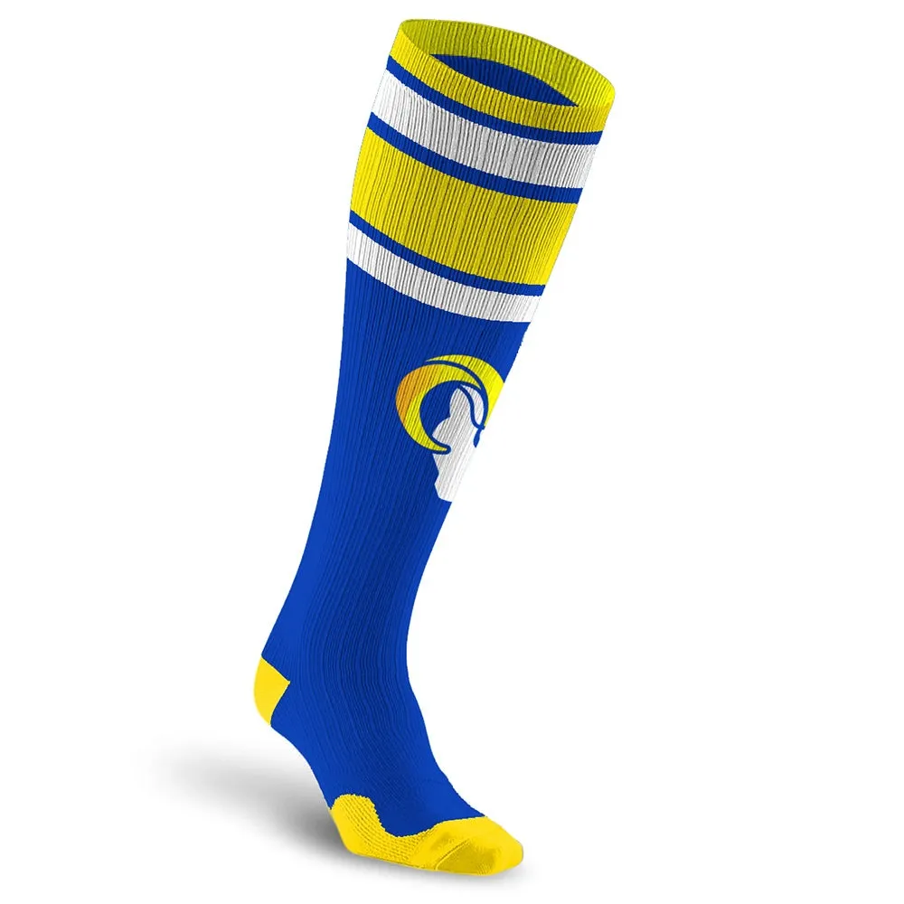 NFL Compression Socks, Los Angeles Rams sold by Pro Compression