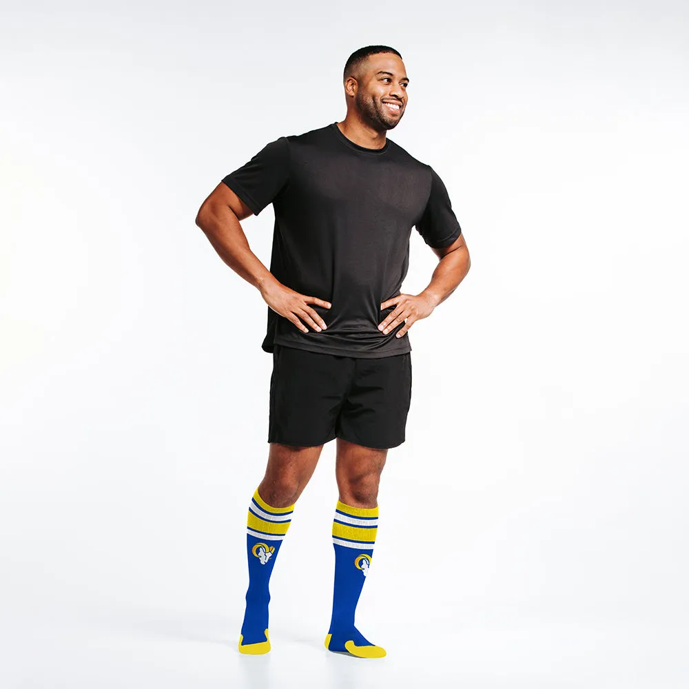 NFL Compression Socks, Los Angeles Rams sold by Pro Compression product image thumbnail 2