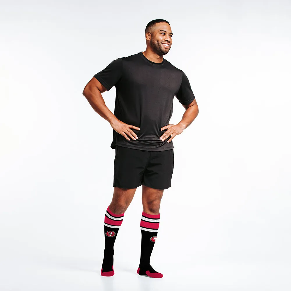 NFL Compression Socks, San Francisco 49ers sold by Pro Compression product image thumbnail 3