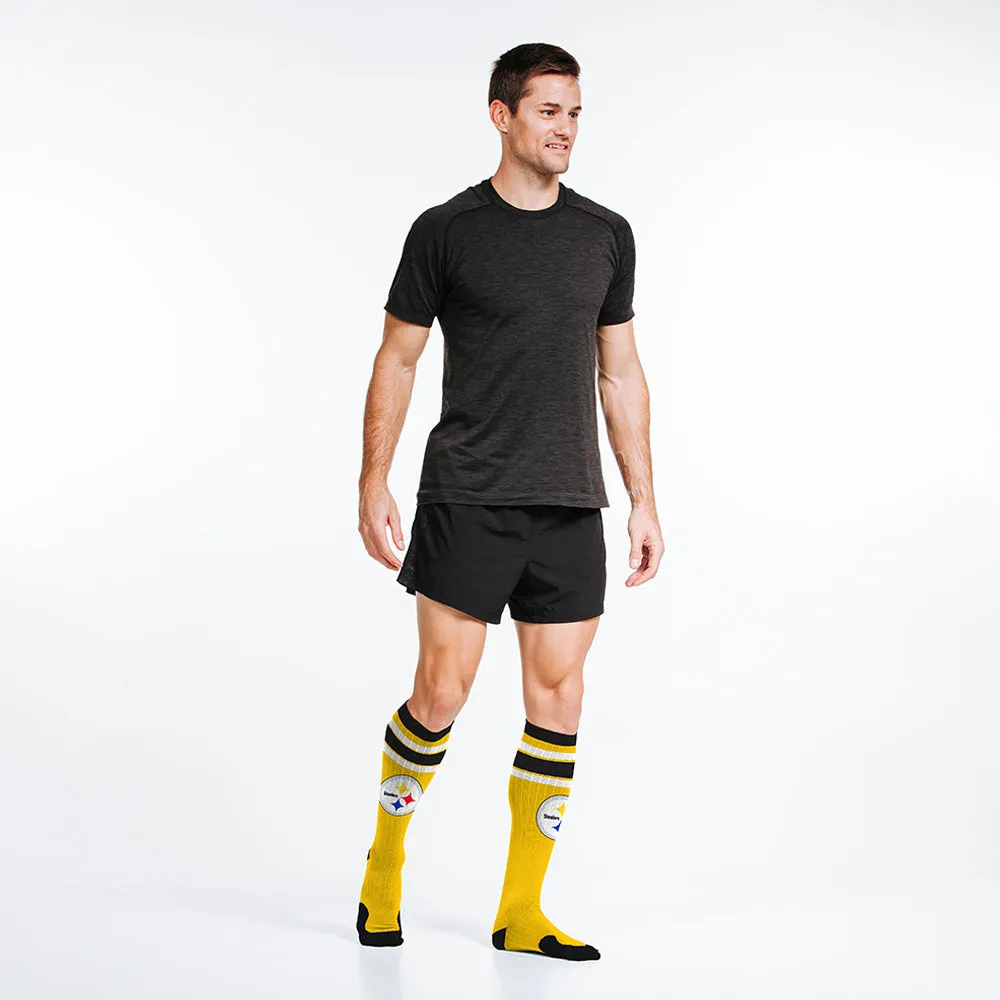 NFL Compression Socks, Pittsburgh Steelers sold by Pro Compression product image thumbnail 2