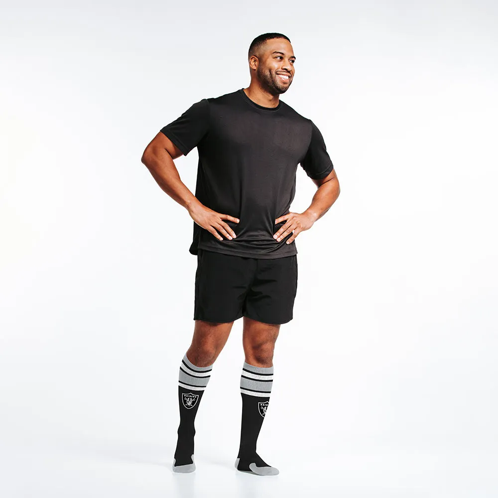 NFL Compression Socks, Las Vegas Raiders sold by Pro Compression product image thumbnail 2
