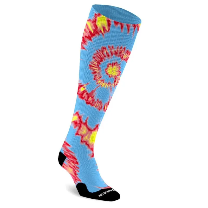 Marathon Printed, Neon Tie Dye sold by Pro Compression