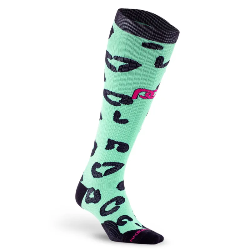 Marathon, Mint Cheetah made by Pro Compression