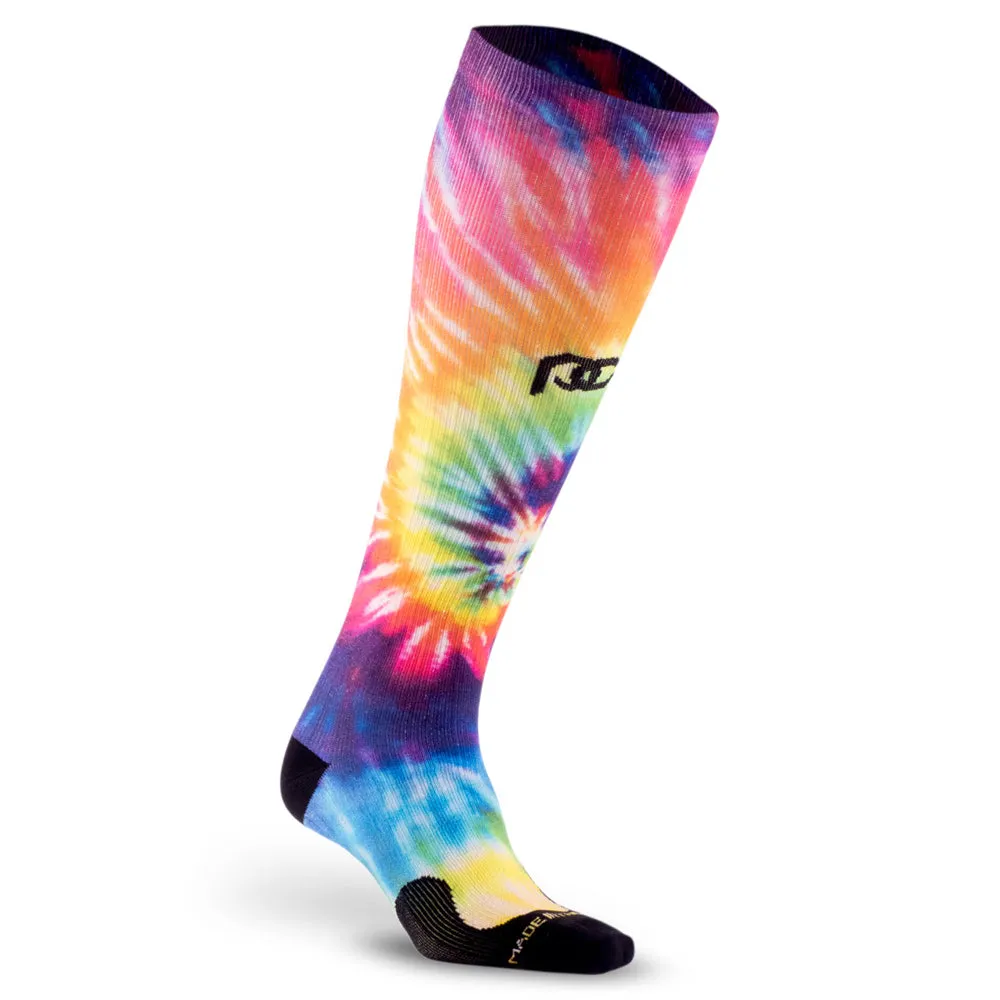Marathon Printed, Rainbow Tie Dye sold by Pro Compression
