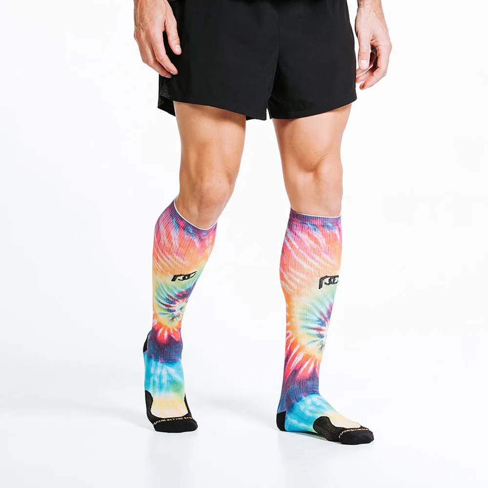 Marathon Printed, Rainbow Tie Dye sold by Pro Compression product image thumbnail 5