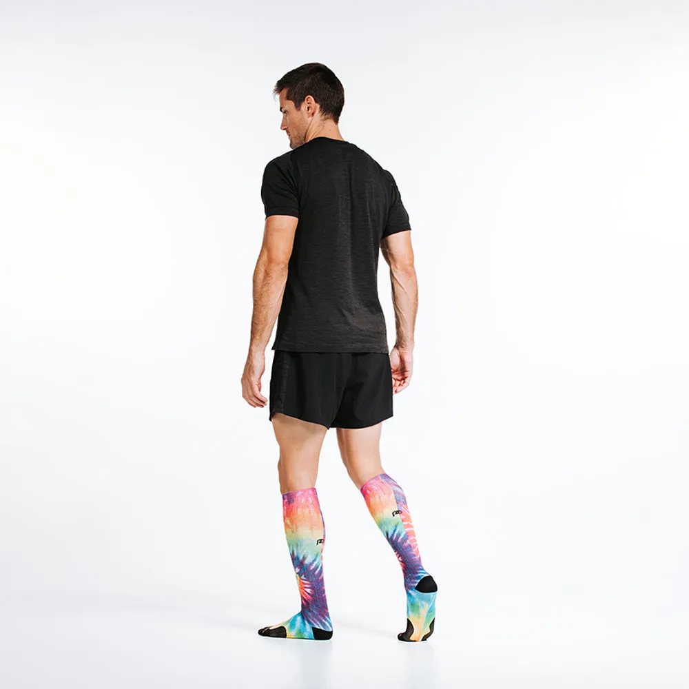 Marathon Printed, Rainbow Tie Dye sold by Pro Compression product image thumbnail 4