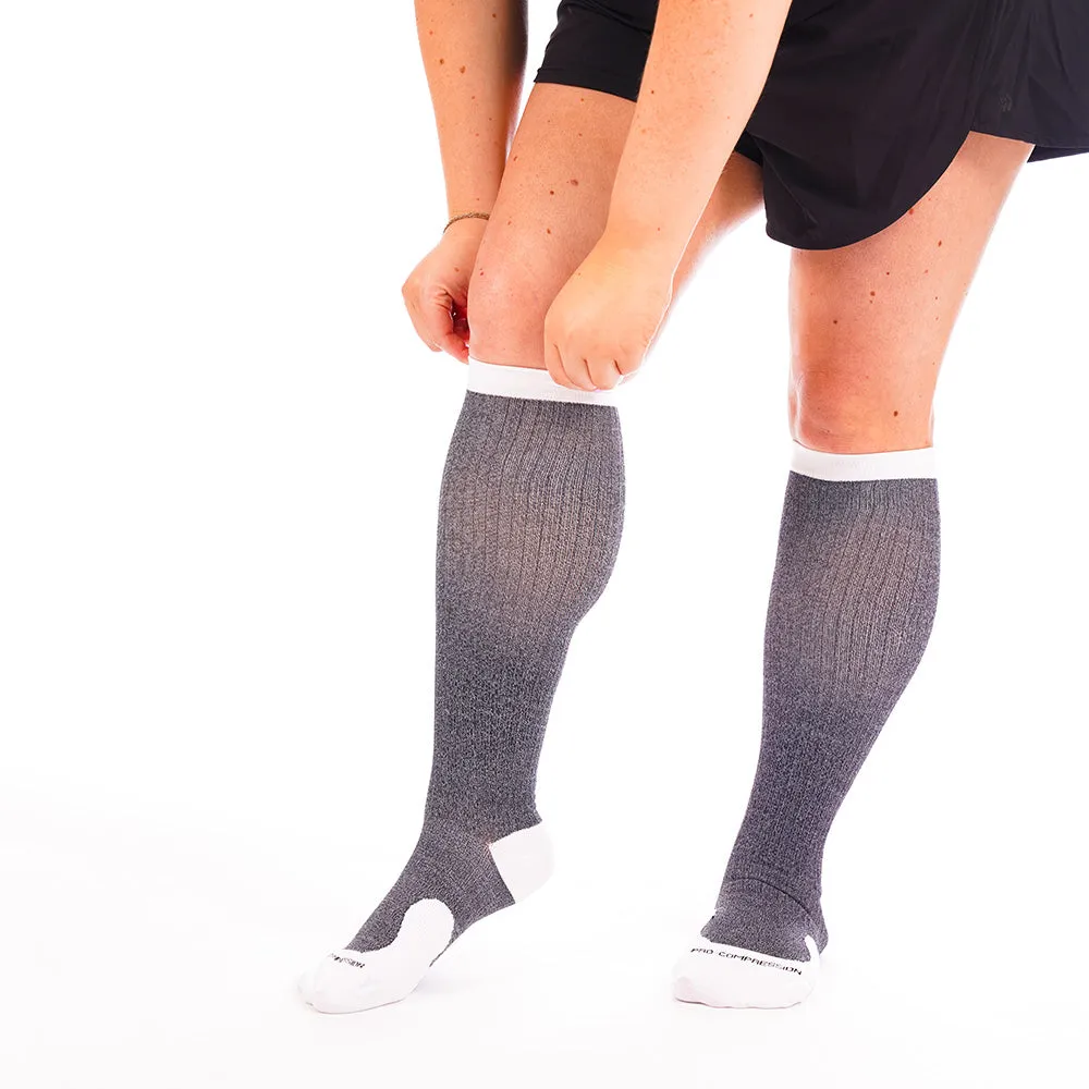 Marathon Wide-Calf, Heather Slate sold by Pro Compression product image thumbnail 2