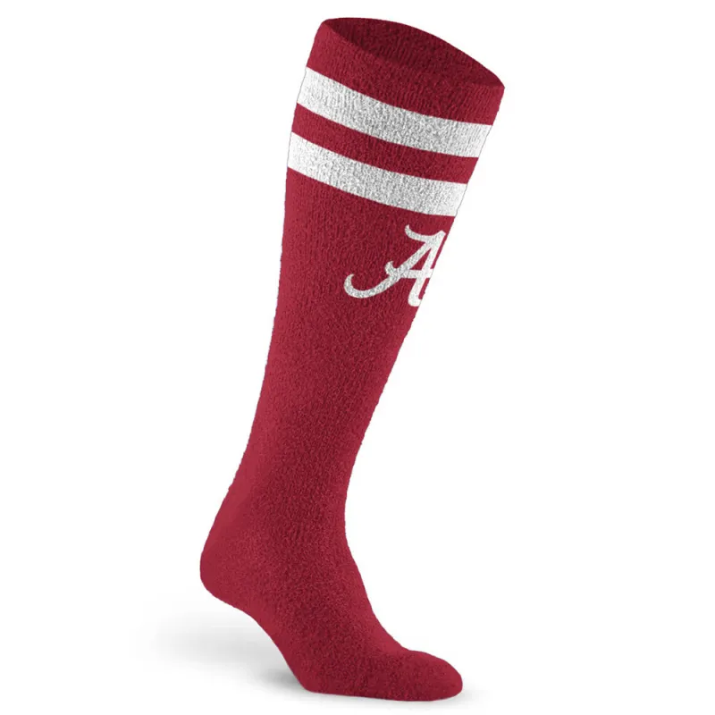 Fuzzy College Compression Sock, Alabama Crimson Tide sold by Pro Compression