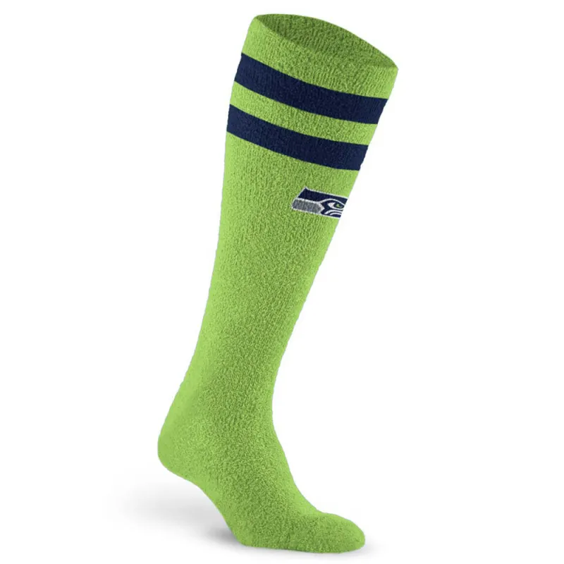 Fuzzy NFL Compression Sock, Seattle Seahawks sold by Pro Compression