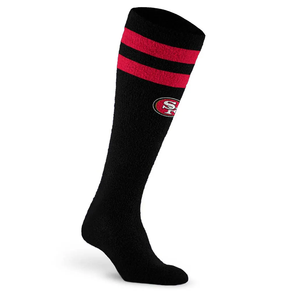 Fuzzy NFL Compression Sock, San Francisco 49ers sold by Pro Compression