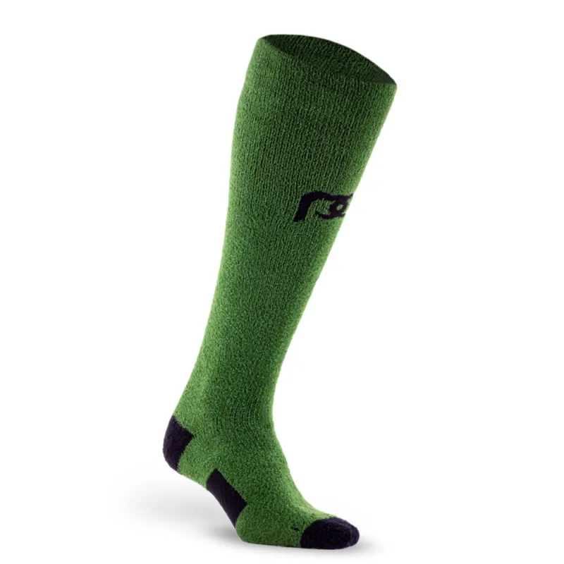Fuzzy Compression Sock, Green sold by Pro Compression