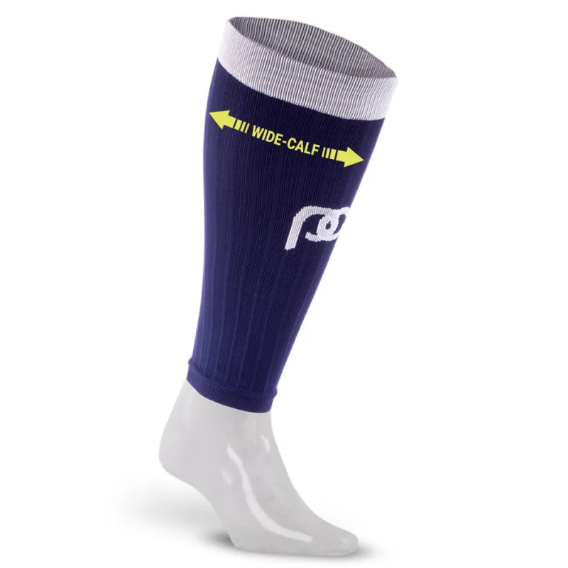 Calf Sleeves, Navy Blue (Wide-Calf) sold by Pro Compression