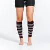 Calf Sleeves, Maroon and Heather Stripes sold by Pro Compression