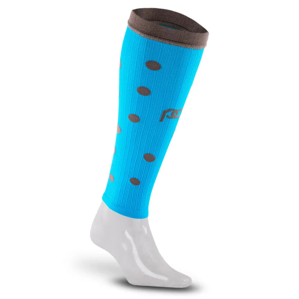 Calf Sleeves, Taupe Dots sold by Pro Compression