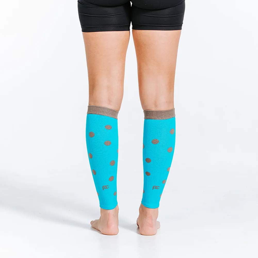 Calf Sleeves, Taupe Dots sold by Pro Compression product image thumbnail 4