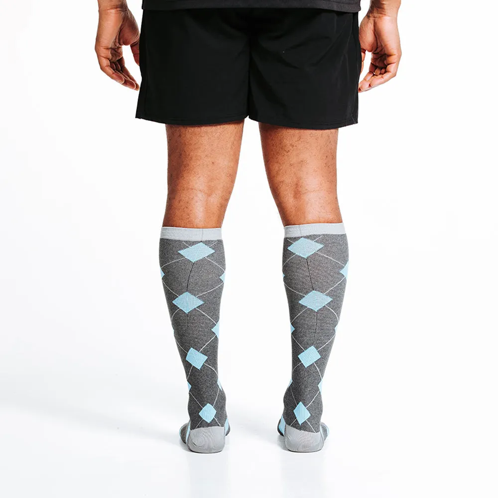 PC Dress, Carolina Blue Squares sold by Pro Compression product image thumbnail 4