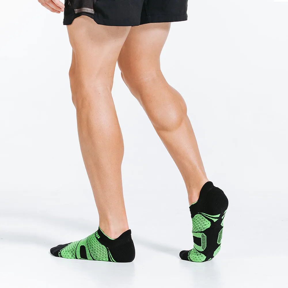 PC Runner, Black with Green sold by Pro Compression product image thumbnail 4
